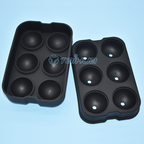 6連圓形硅膠冰格